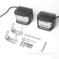 12-24V quadrado 3,8 polegadas 45W Mineração LED LUZ DE TRABALHO COM luzes laterais Luz de trabalho LED de caminhão Offroad